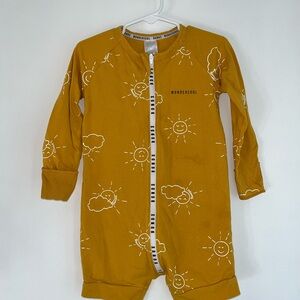 Bonds Yellow Baby Onesie